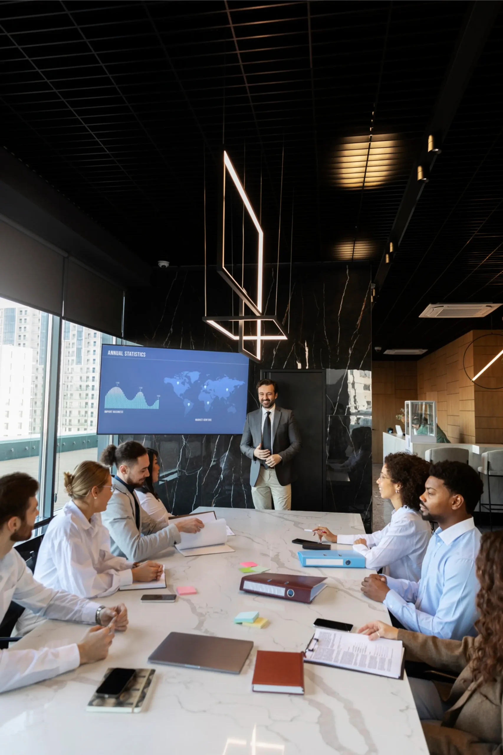 Photo showing ASuperior Contact Center’s team in action